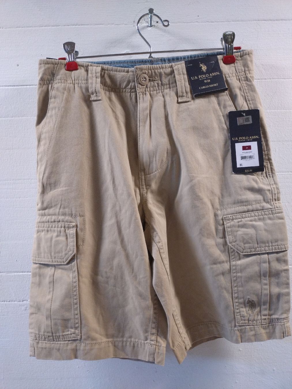 US Polo Pantaloni: Short cargo U.S. Polo ASSN, W28 NEW – Nuovo (secondo la descrizione) da Farvagny-le-Grand venduto da LaCaverne 2