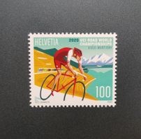 Schweiz Sondermarke UCI Championships Radrennfahrer, 2020 **