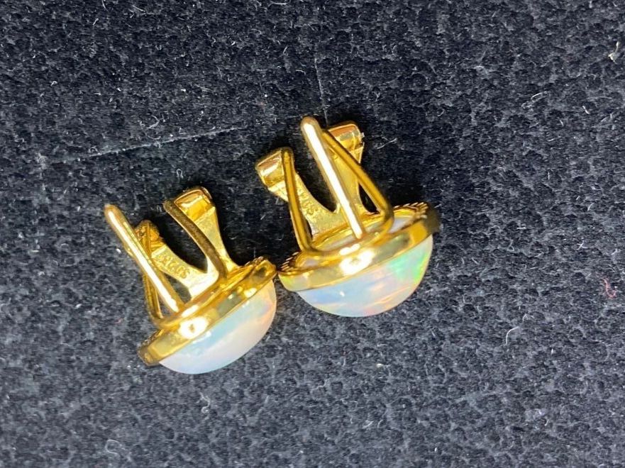 Ohrringe & -stecker: Luxus Opal Ohrringe, Goldig, 925 Silber – Neu (gemäss Beschreibung) aus St. Gallen von GIULESGG 6