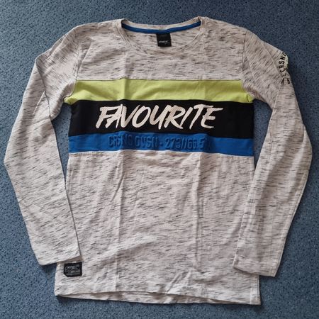 Cooles Langarmshirt "Favourite", super Zustand, Gr. 158/164