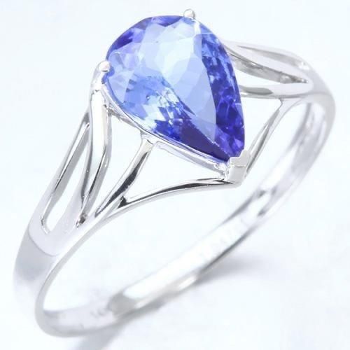 Anelli: 14kt. Weissgold Ring Tansanit – Nuovo (secondo la descrizione) da Safenwil venduto da Kroll1974