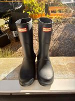 Gummistiefel Hunter schwarz Grösse 39 gebraucht