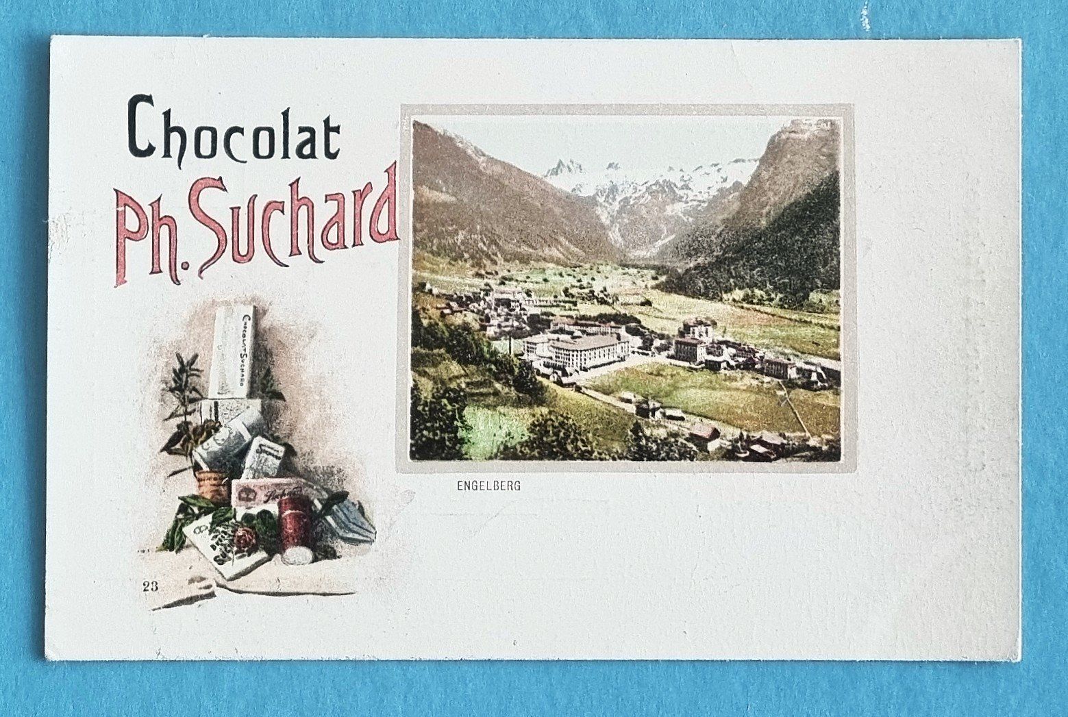 Ansichtskarten: Engelberg - Chocolat Suchard – Gebraucht aus Rothrist von RROENK