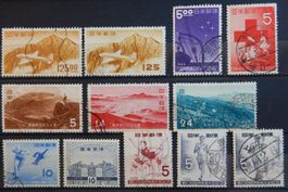 Japan ex. Kat. 580-647 */gest. 1952/55