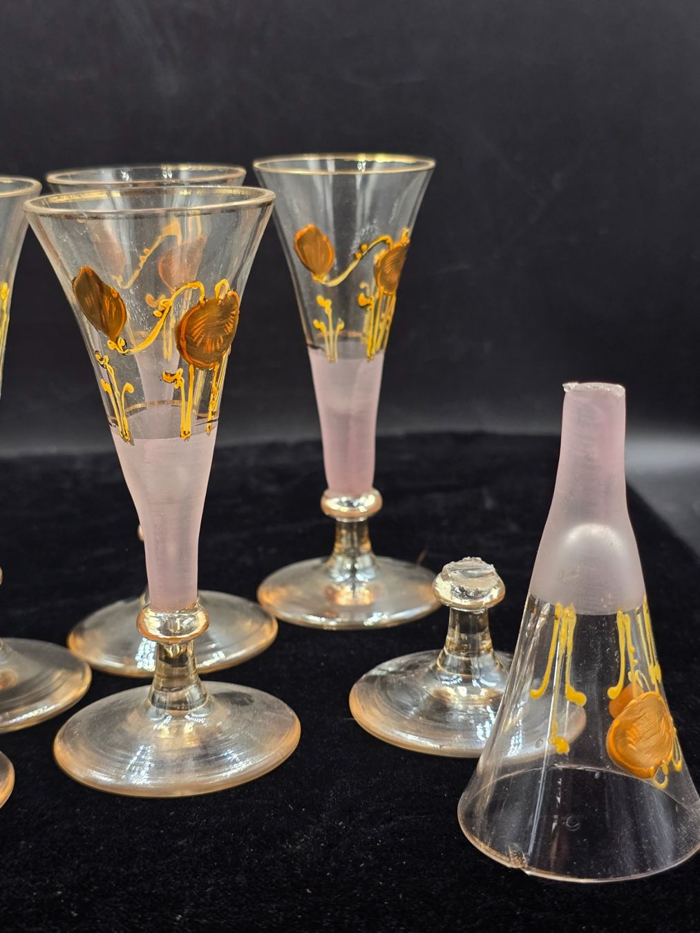 Caraffe: Antike Likörflasche mit 4 Gläser – Usato da Rorschacherberg venduto da snOOpydOg11 6