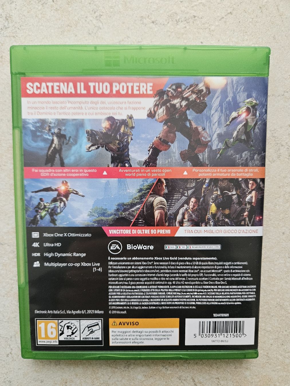 Jeux: Anthem – D'occasion à Buchs SG par S1879G 1