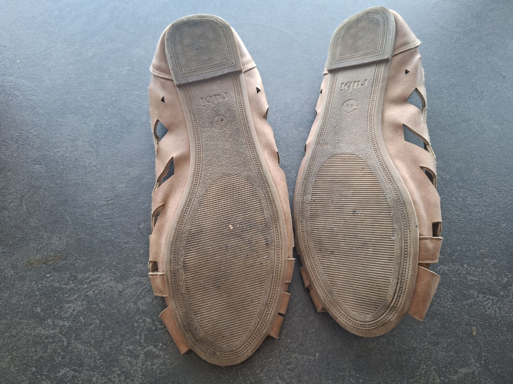 Scarpe da donna: Peeptoes Ballerinas Sandalen – Usato da Baden venduto da rocket85 1