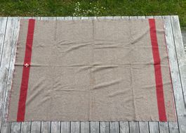 Schweizer Militär Wolldecke, Armeedecke