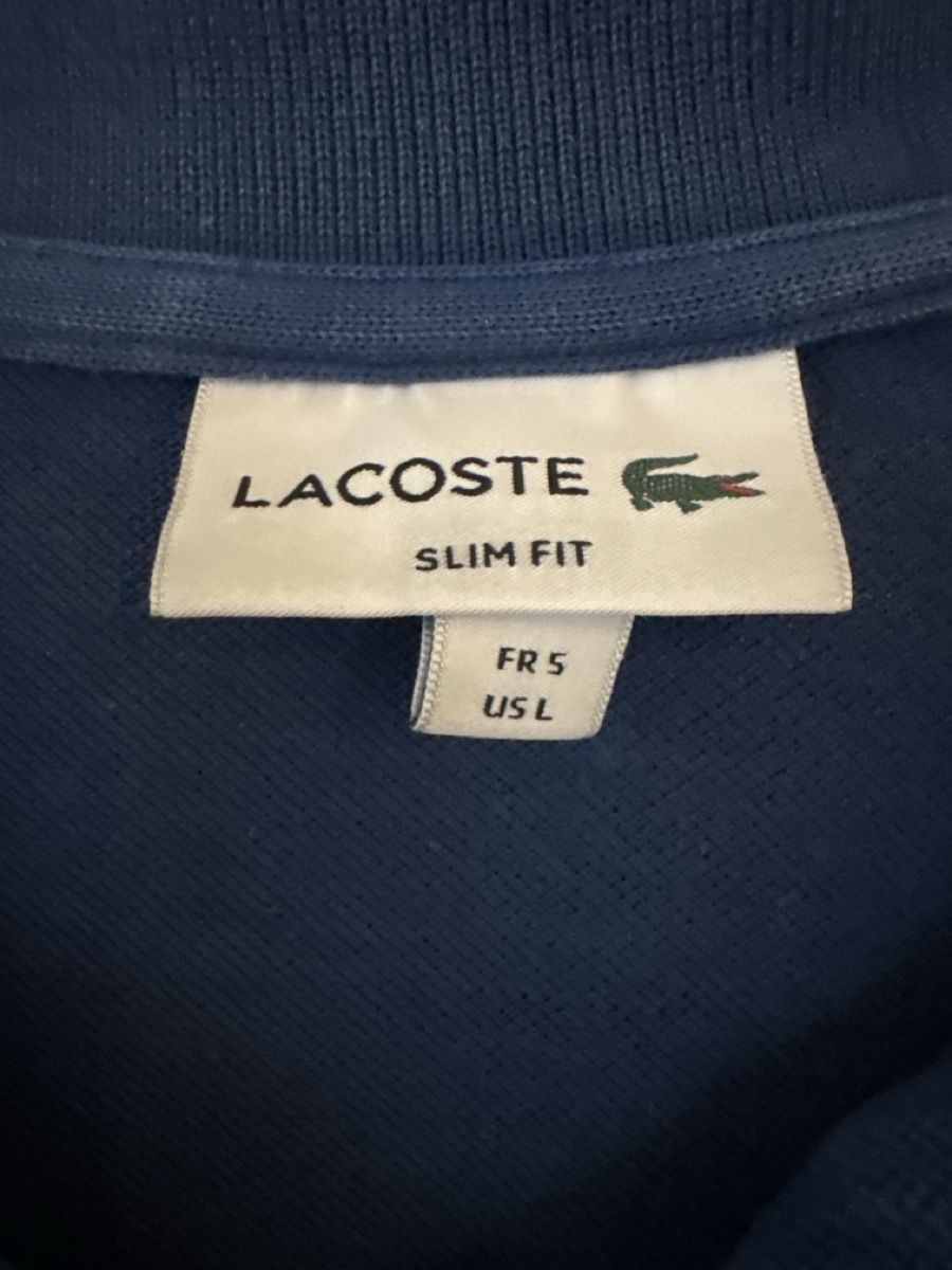 Lacoste Polo-Shirts: Lacoste Polohemd, Grösse L, dunkelblau - Klassiker! – Gebraucht aus Zürich von L_12 1