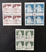 Deutsche Bundespost 1966 Viererblöcke