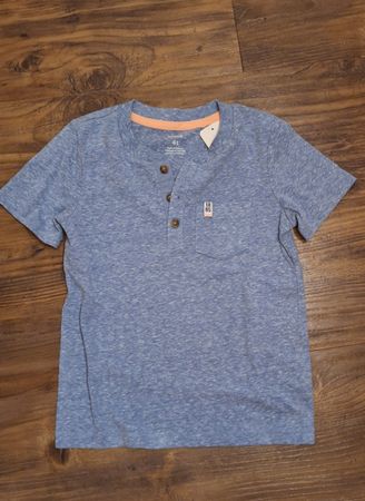 T-Shirt Blau Grösse 110