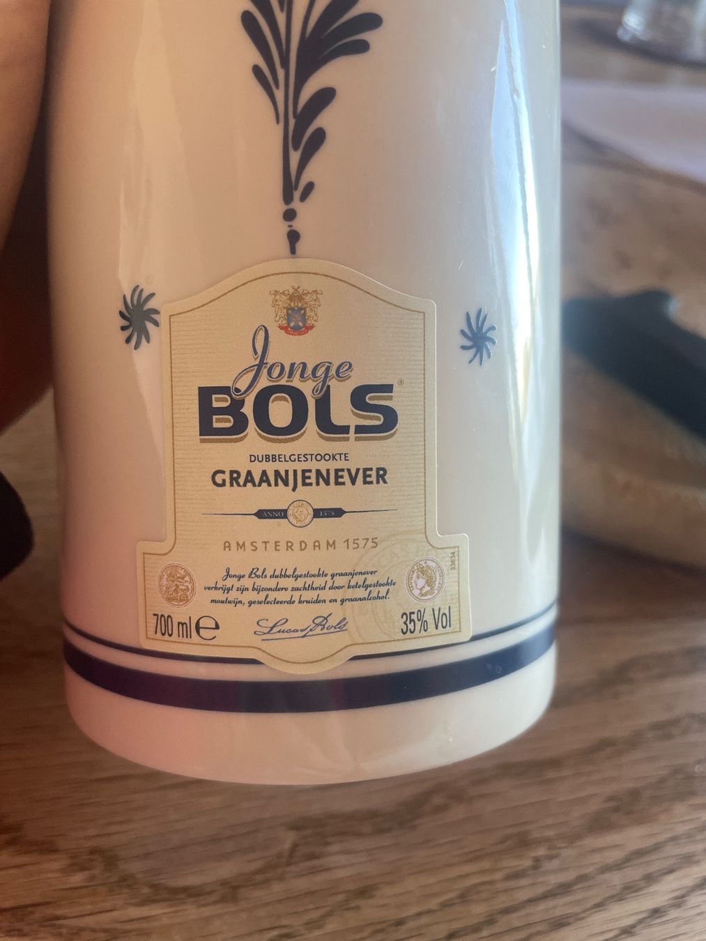 Bevande alcoliche: Bols Jonge Graanjenever Blue Delft – Nuovo e nell'imballaggio originale da Freidorf TG venduto da ibipatria 4