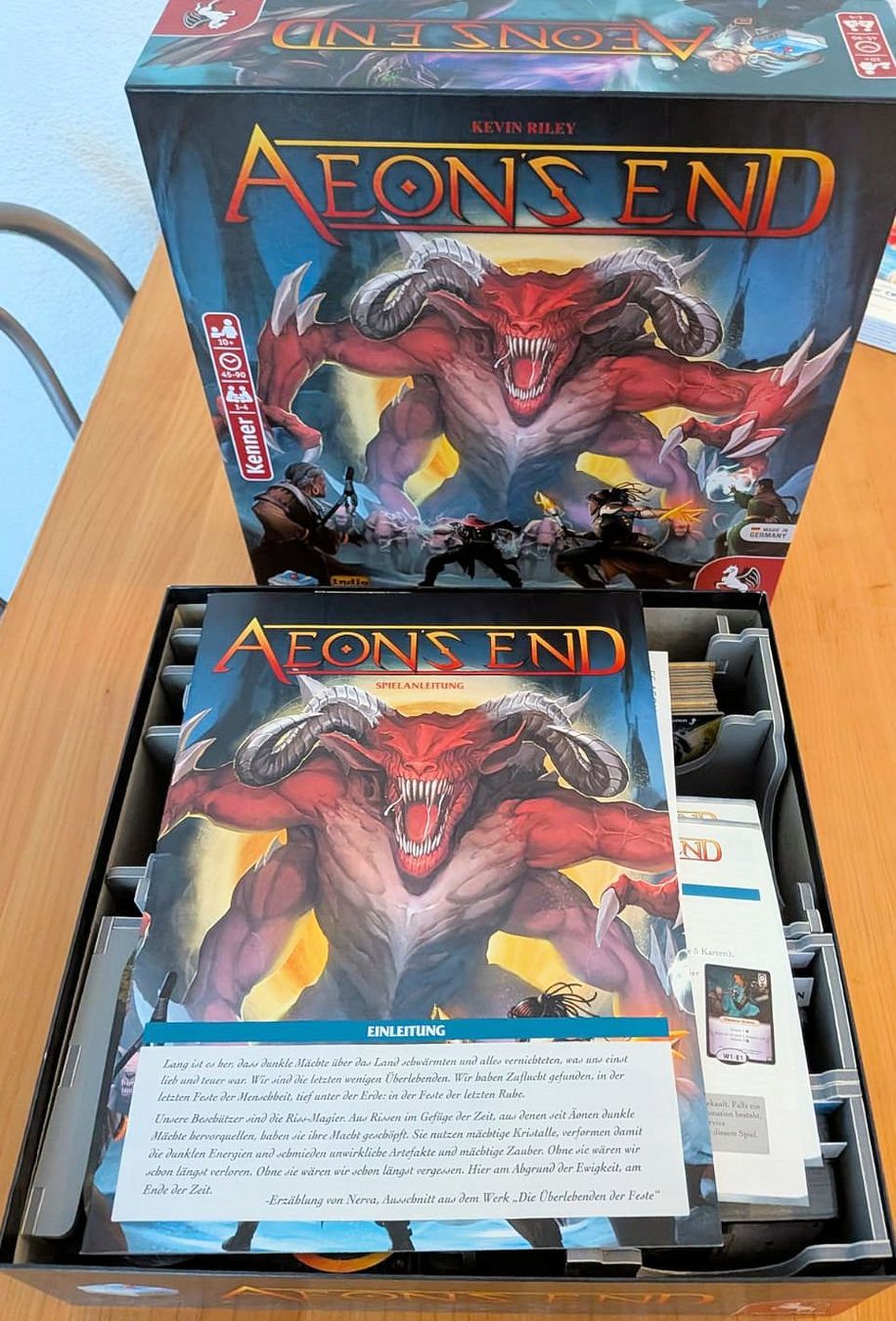 Pegasus Spiele Giochi: Aeon’s End deutsch + 2 Erweiterungen + Insert – Usato da St. Antoni venduto da Waeberd 1
