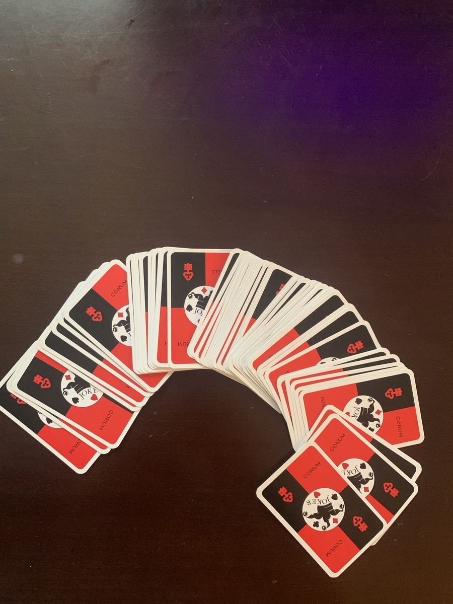 Giochi: Carte joker CORUM – Nuovo e nell'imballaggio originale da Neuchatel venduto da RinoICF 2