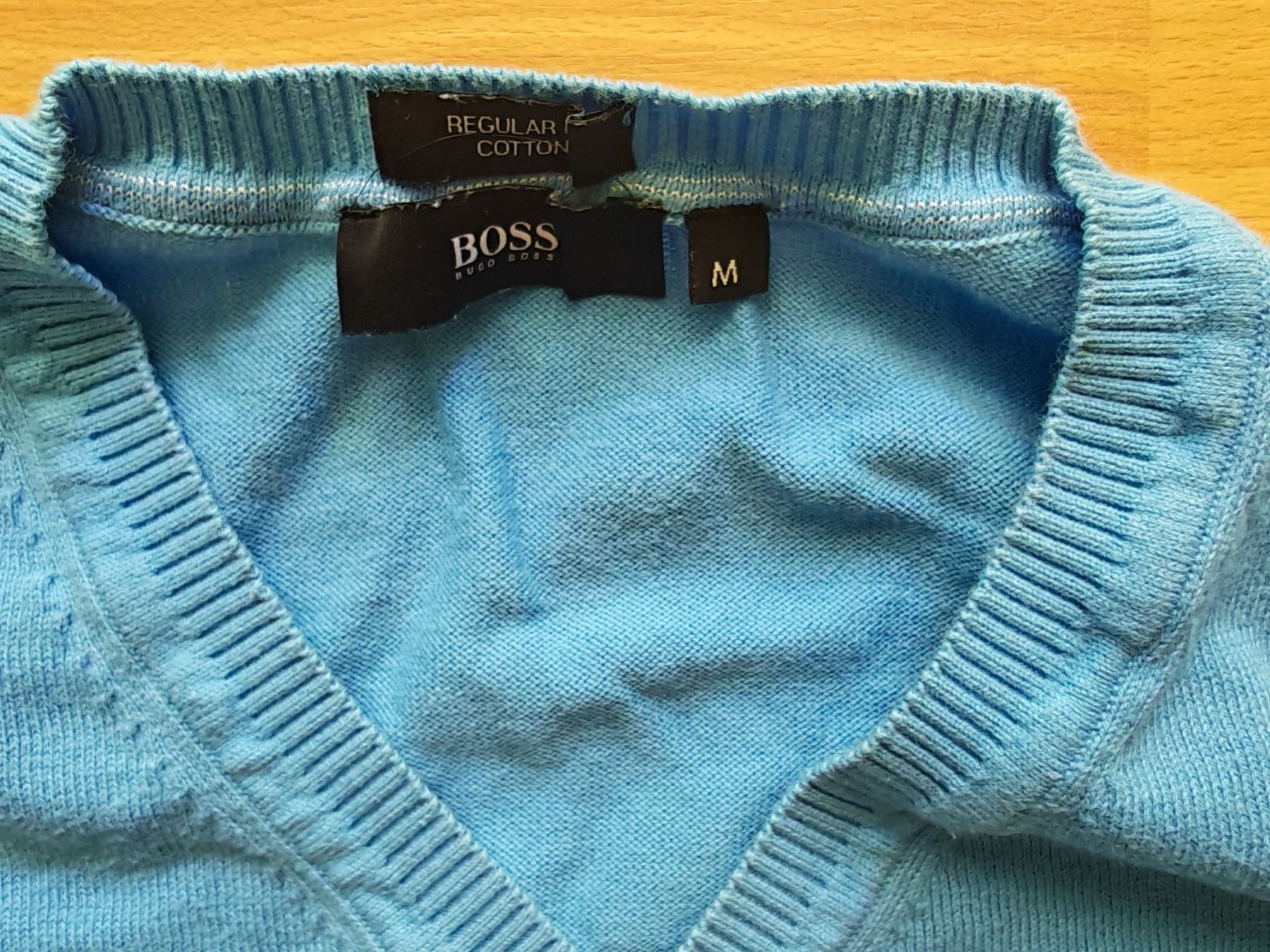 Hugo Boss Maglioni & Felpe: BOSS Hugo Boss Herren V Pullover Hellblau Gr. M / Regular – Usato da Pfäffikon SZ venduto da mat_qgm9 1