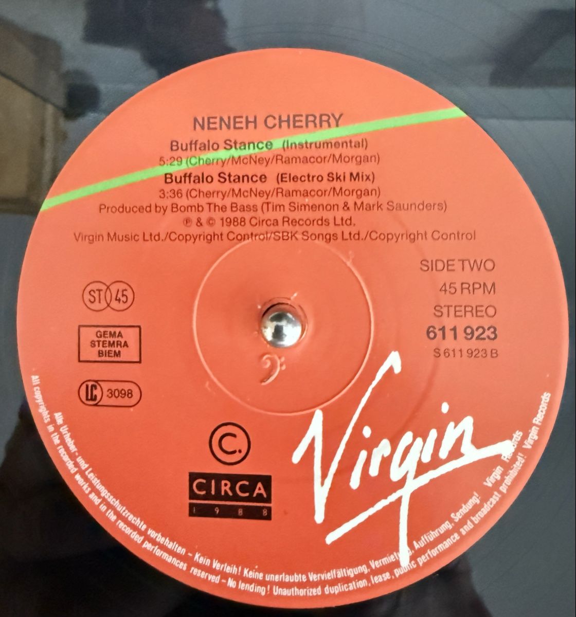 Dischi in vinile: Neneh Cherry Buffalo Stance Maxi Schallplatte – Usato da Goldach venduto da Donpancho 4