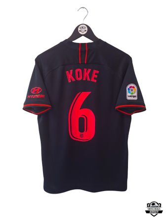 KOKE #6 Original Atletico Madrid 2019-20 Away Trikot
