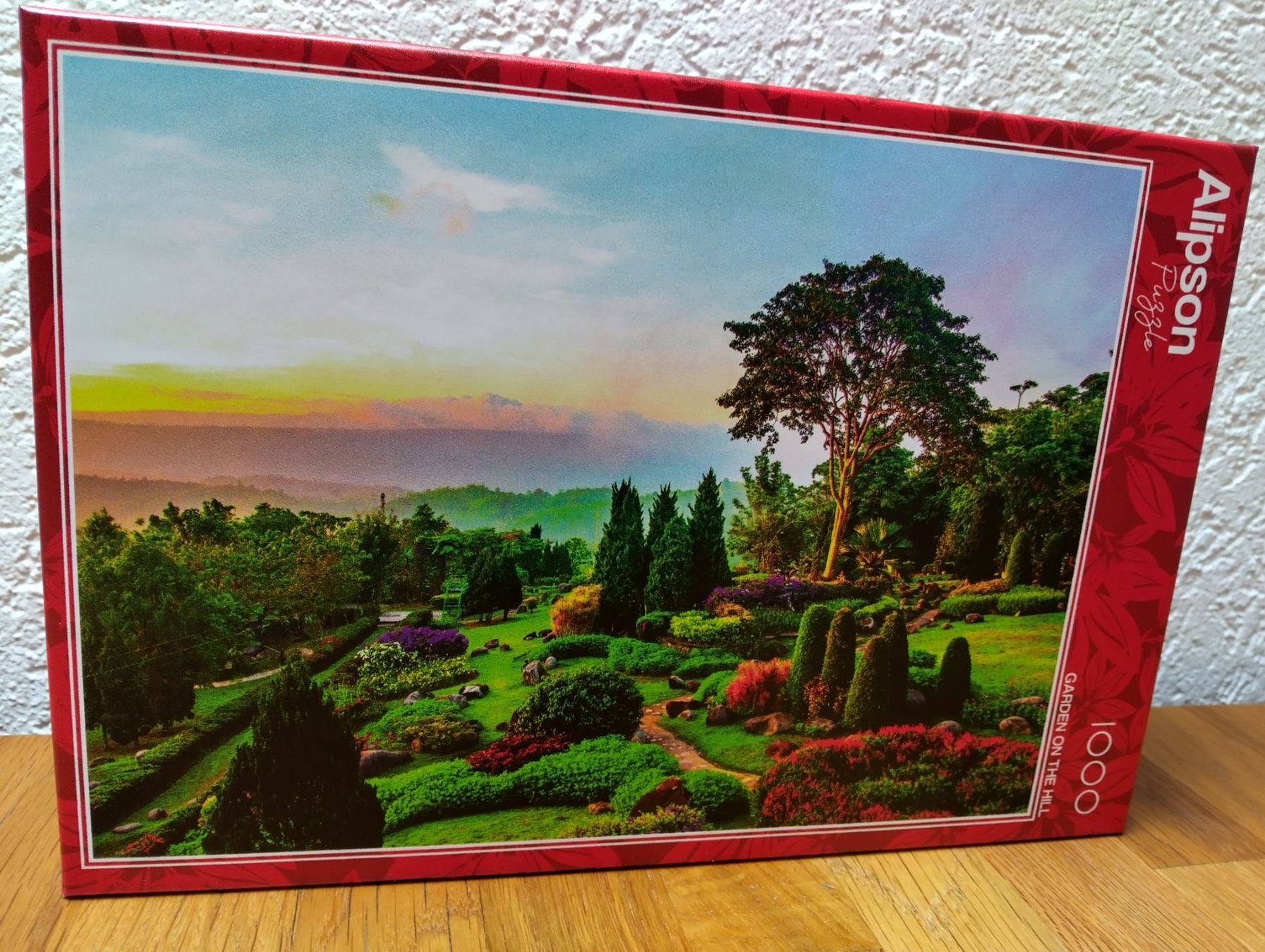 Puzzle: 1000er Puzzle, Alipson, Garten am Berg – Nuovo (secondo la descrizione) da Full-Reuenthal venduto da Ilor0309