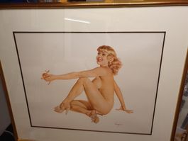 "APPLE GIRL" par Alberto Vargas