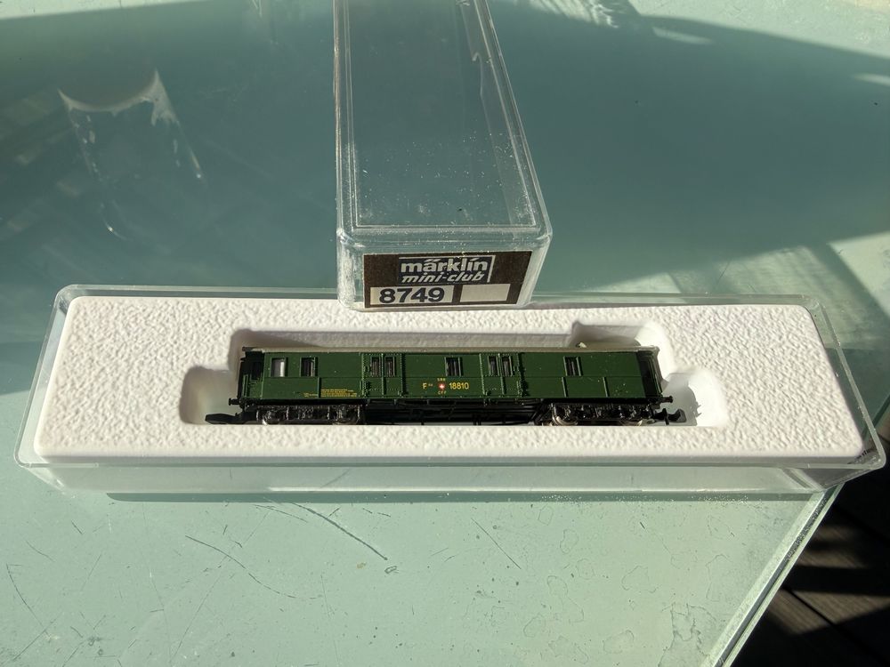 SBB CFF FFS Fourgon Bagages Oldtimer M rklin 8749 Gebraucht In 