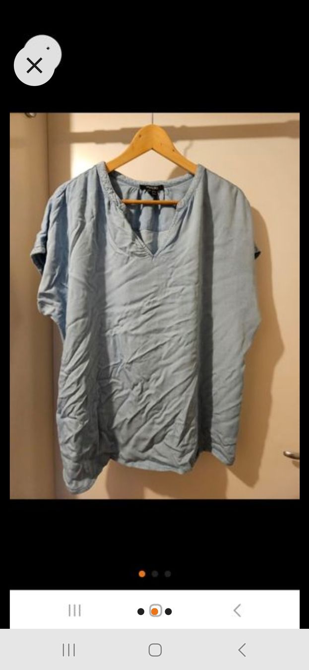 T-shirt: Esmara Blusenshirt Hellblau Gr. 42 - Sommerlich & Top! – Nuovo (secondo la descrizione) da Basel venduto da NikaV13 1
