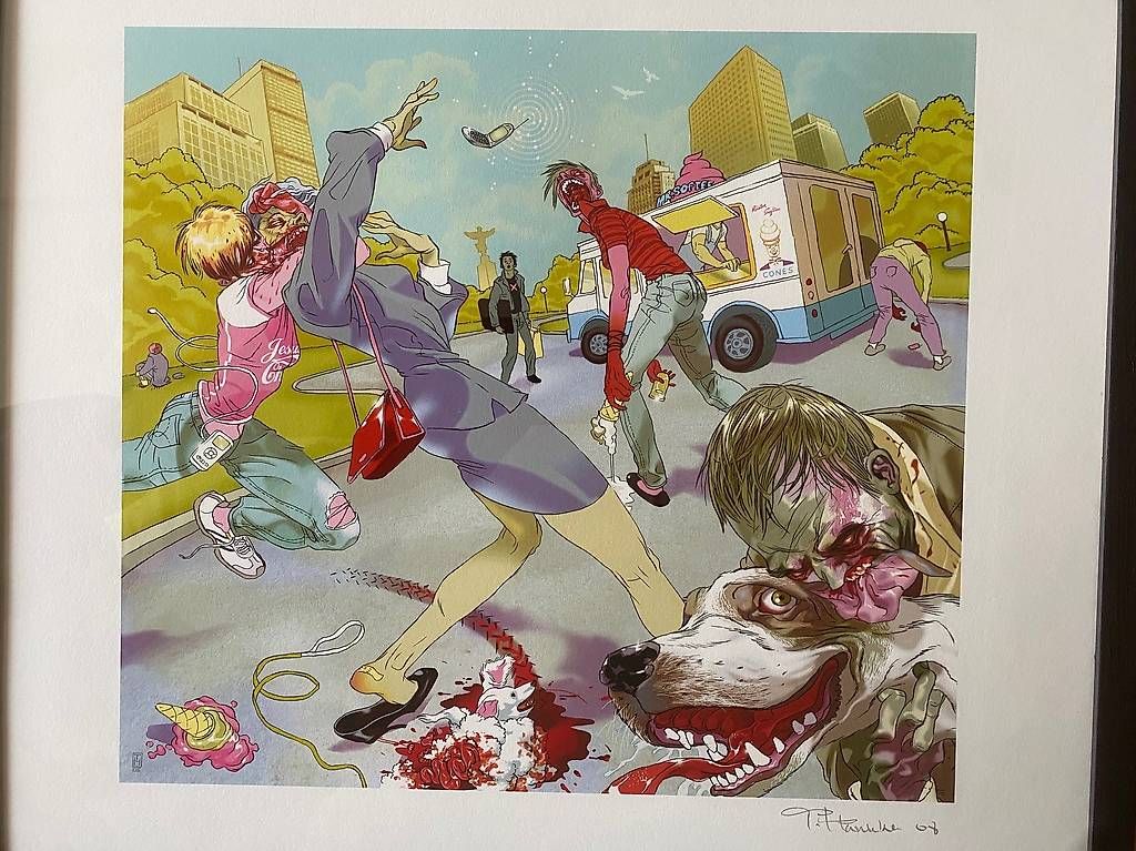 Foto & Immagini: Bild "Zombie World" von Tomer Hanuka – Usato da Schaffhausen venduto da Galleria13_Brocki_SH 1