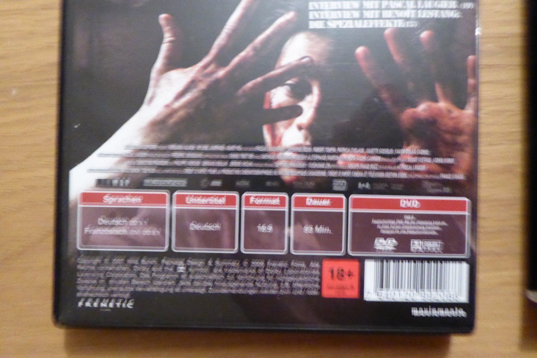 Tous les DVDs: 2xDVD uncut Martyrs – D'occasion à Allschwil par Summelsarium 3