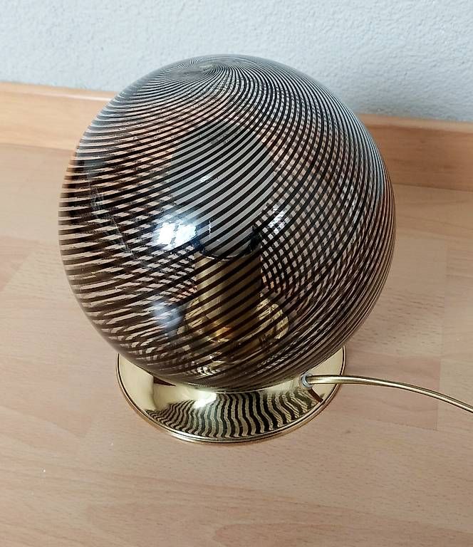 Venini Lampade: Murano Tischlampe "swirl" von Venini – Usato da Thun venduto da nad_x8nk