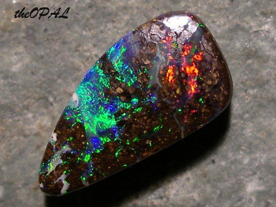 Edelsteine: theOPAL***TOLLER BOULDER MATRIX OPAL 2,47ct (Australien)*** – Neu und originalverpackt aus Ebnat-Kappel von theOPAL 3