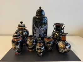 Asiatisches Vasen-Set „Made in Japan“
