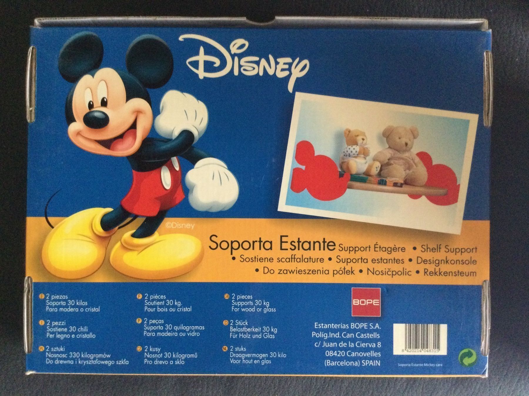Scaffali: Mickey Mouse Wandregal, 3 Stück – Usato da Hallwil venduto da claire70 1