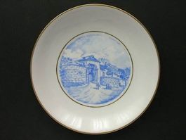 Teller - Altes Lindentor Zürich ABG. 1813 von Langenthal