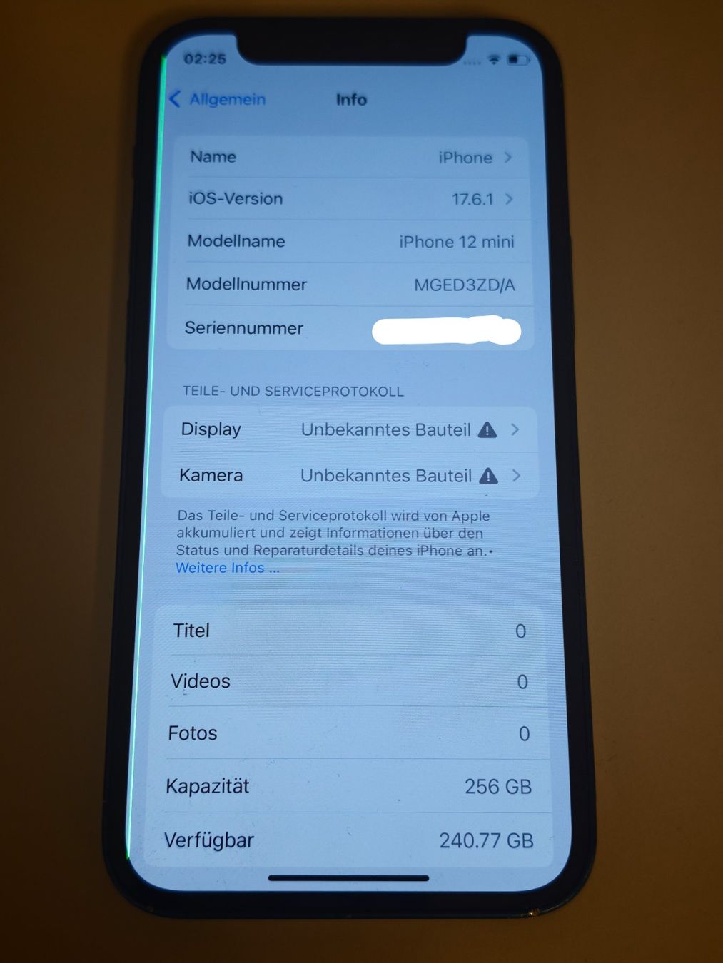 Apple Portables: Apple iPhone 12 mini - 256 GB ab CHF 1.- – Défectueux à Volketswil par Dbx_856 5