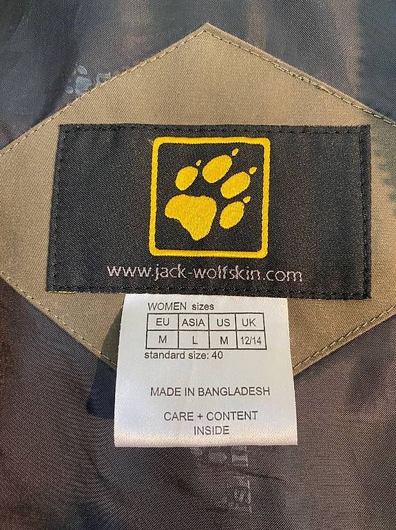 Giacche: Jack Wolfskin Regen-Parka oliv Gr. M – Usato da Binz venduto da chr_5ljt 3