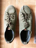 Stylische Ecco Herrenschuhe in Olivgrün, Grösse 41 - Top!