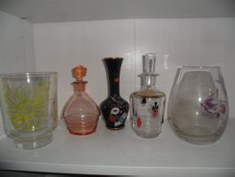 *SUPER  offre*  3 vases et 2 décanteur