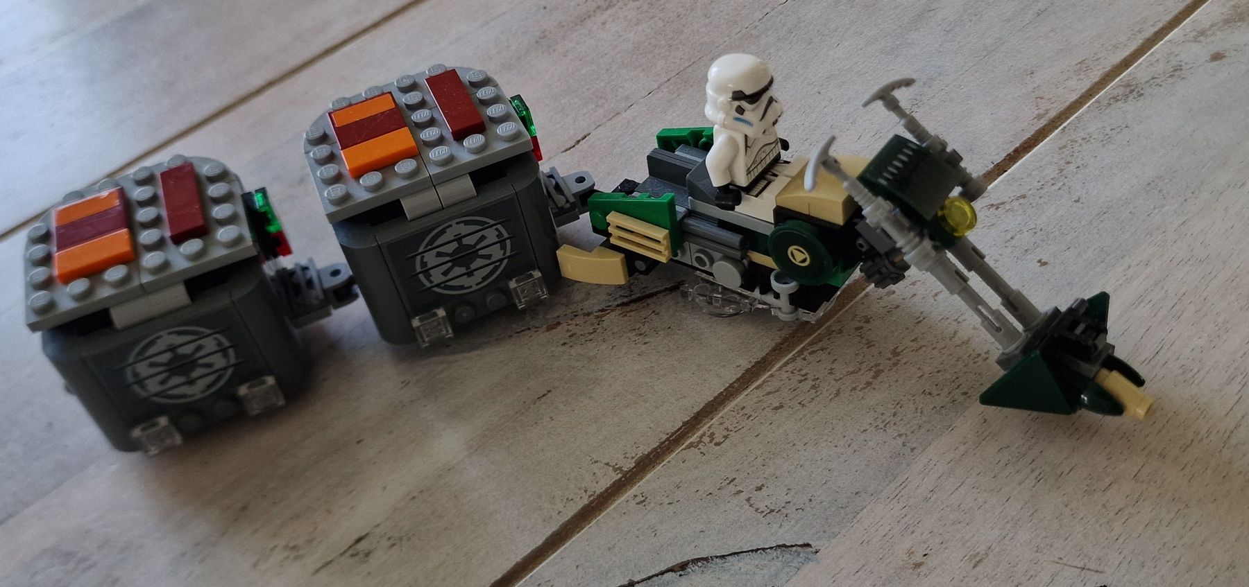 Lego Giocattoli: Lego Star Wars Speeder Bike – Usato da Suhr venduto da Sbume 2