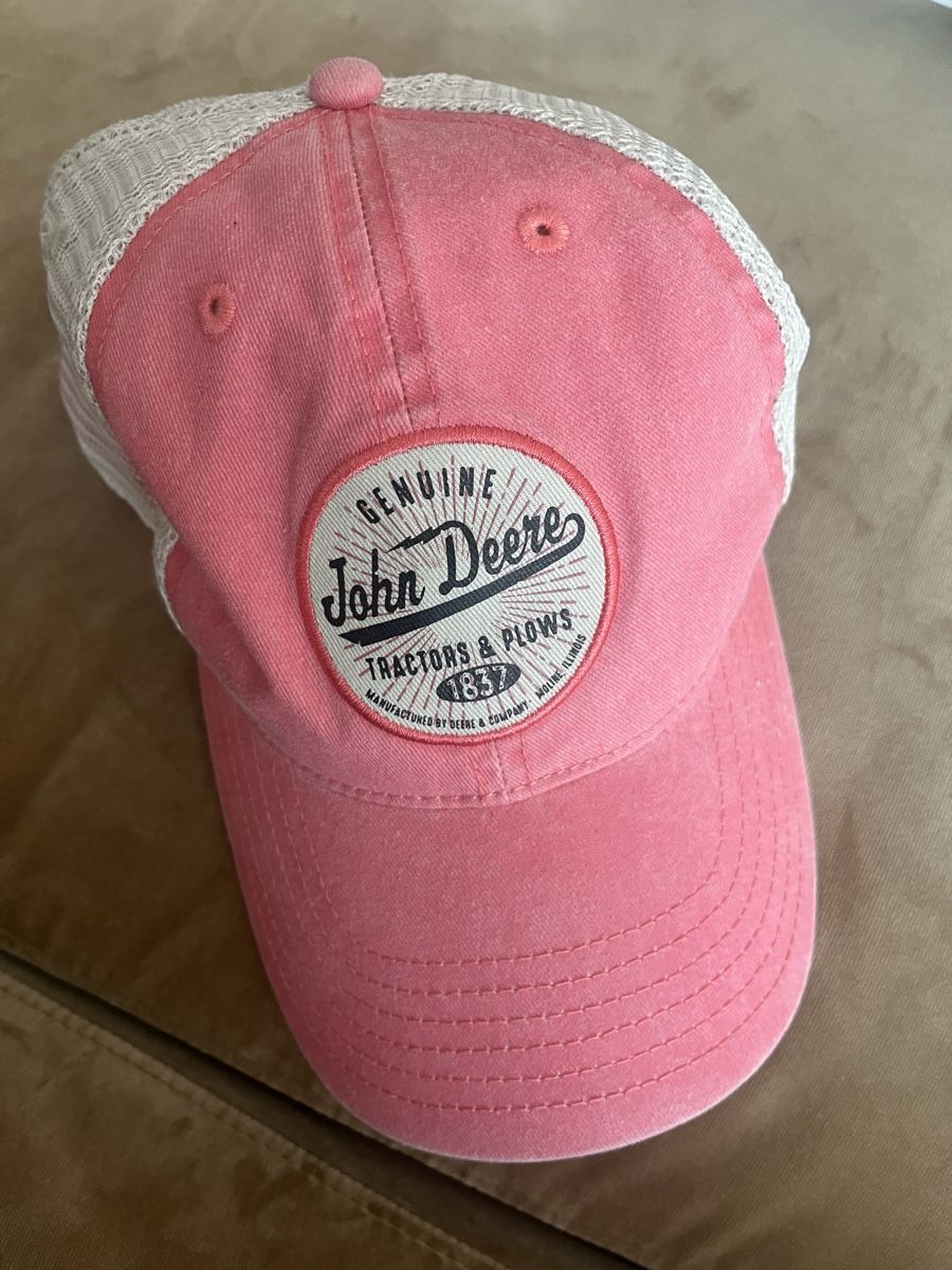 John Deere Hüte, Mützen & Caps: John Deere Trucker Cap pink Grösse One Size  – Neu (gemäss Beschreibung) aus Kerzers von del13