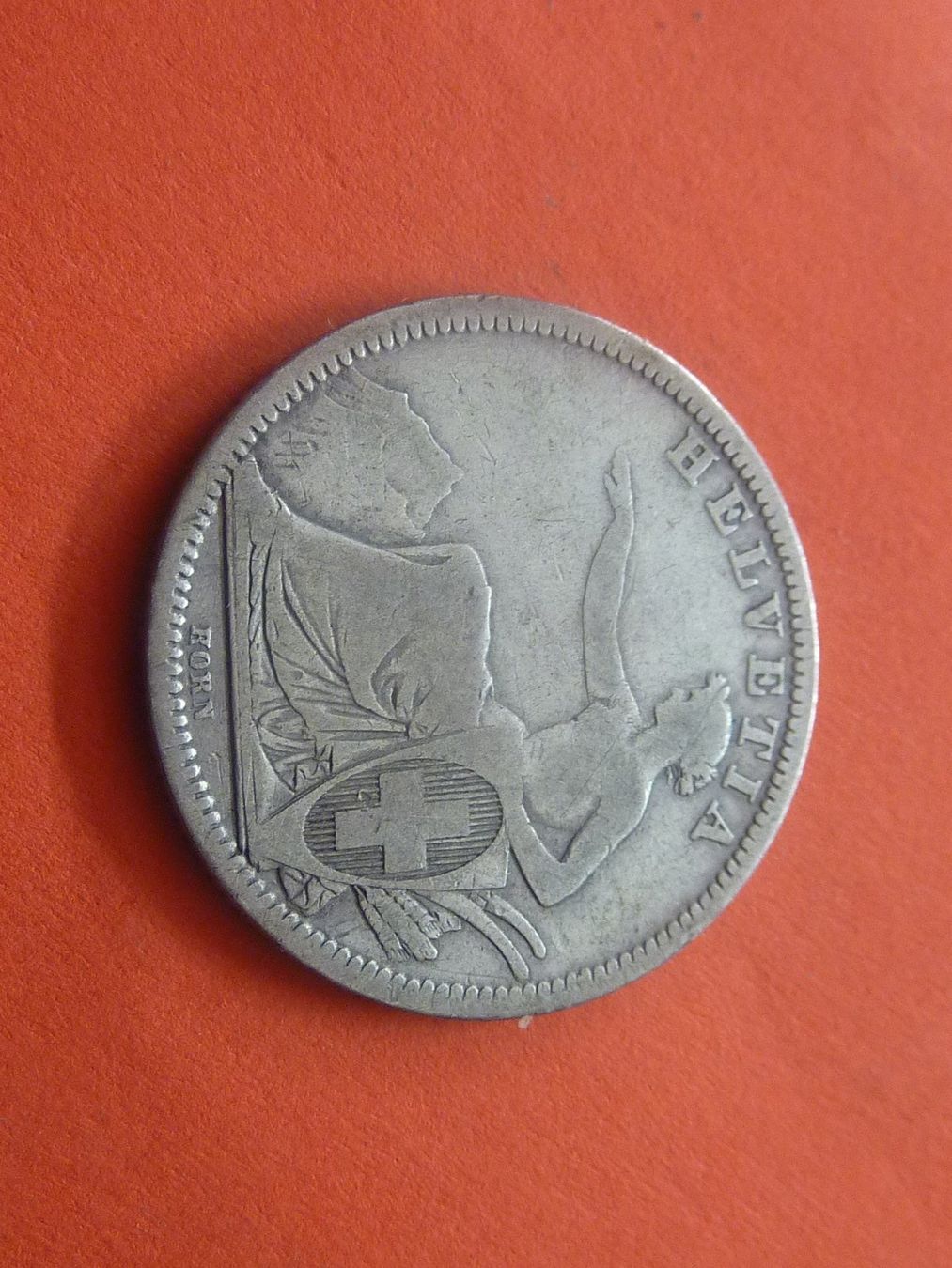 Tutti le monete: 1 Fr. 1861   -  Ungereinigt  - – Usato da Seon venduto da aee_7gpz 2