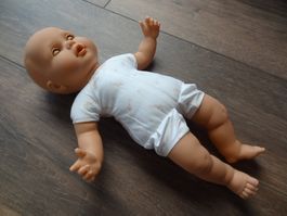 Poupée bébé Corolles, corps en tissu, très bon état