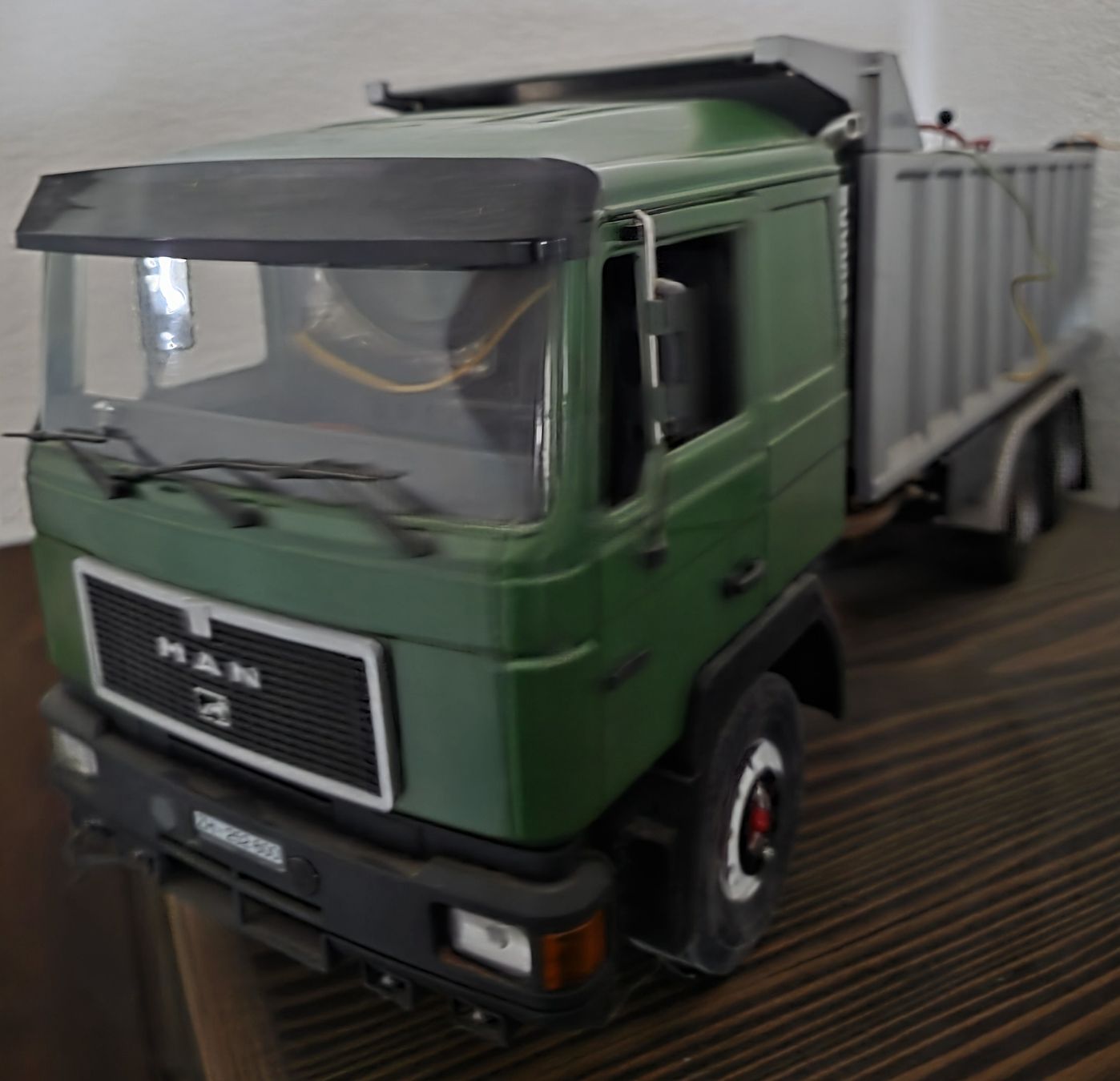 Wedico RC Kits de montage: Wedico MAN Kipper mit Elektroteilen – D'occasion à Dättlikon par Biertrans