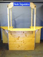Degustationstheke Holz klappbar guter Zustand