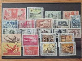 China Briefmarken auf Steckkarte CH1 Zustand gemäss Bilder