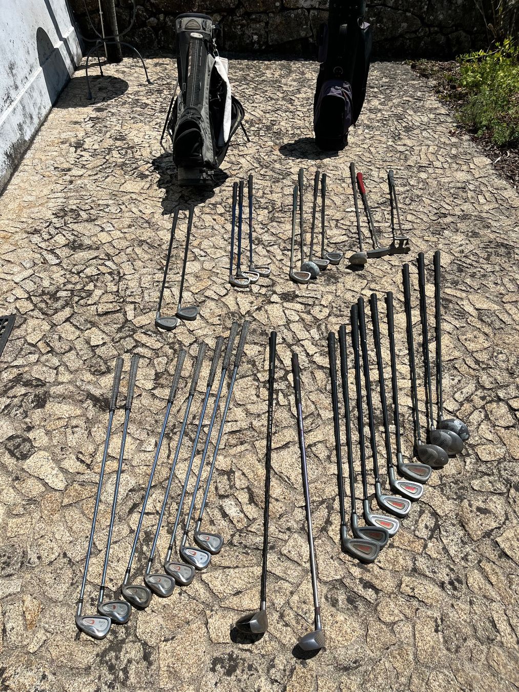 Schläger & Sets: Diverse gebrauchte Golfschläger und Bags – Gebraucht aus Lufingen von silirino