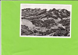 Maloja und Silsersee gegen die Berninagruppe