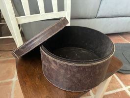Runde Kunstleder Box