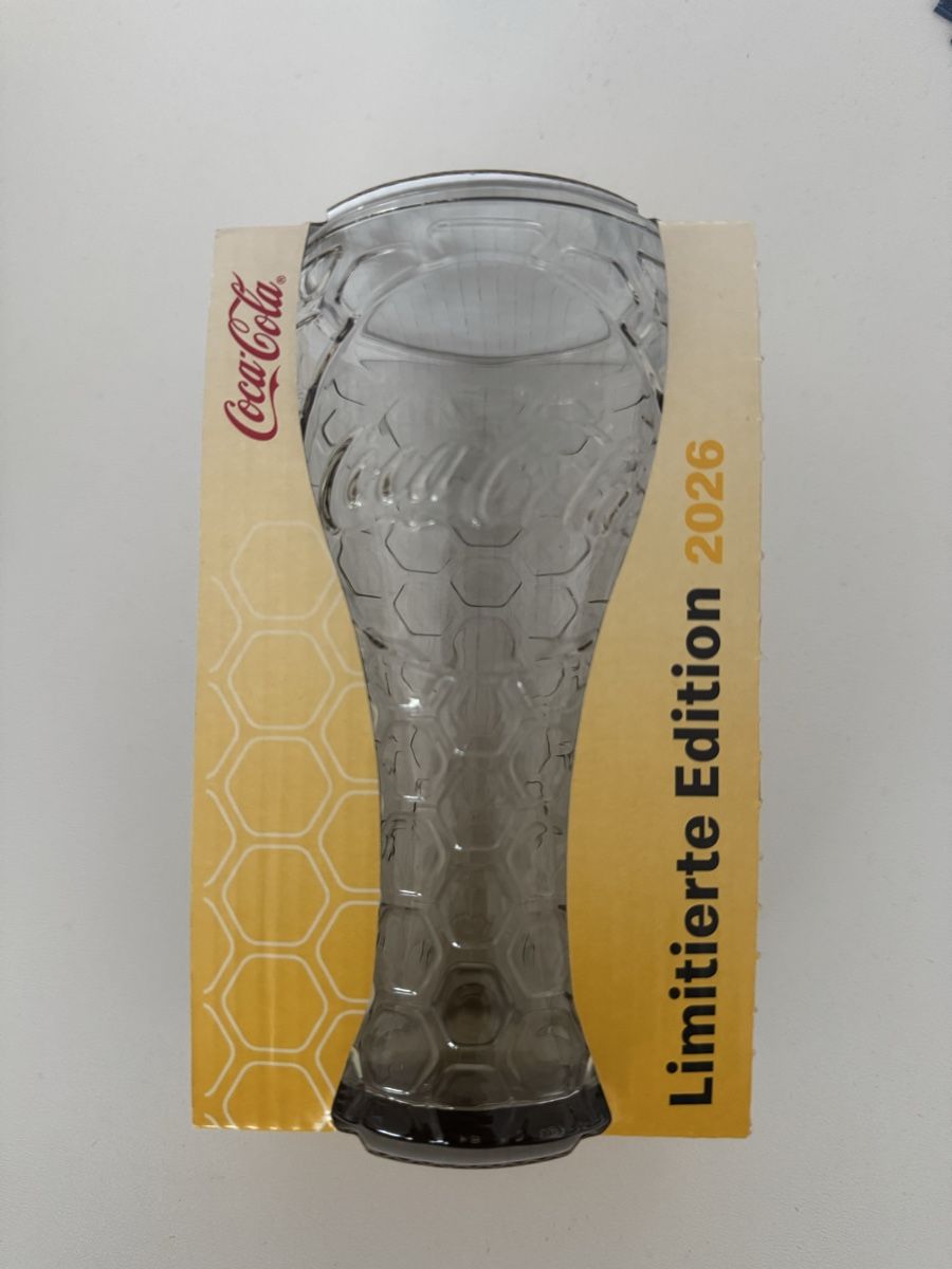 Coca-Cola Bicchieri: Mc Donald's Coca Cola Glas 2026 Honig – Nuovo e nell'imballaggio originale da Sursee venduto da giu_205