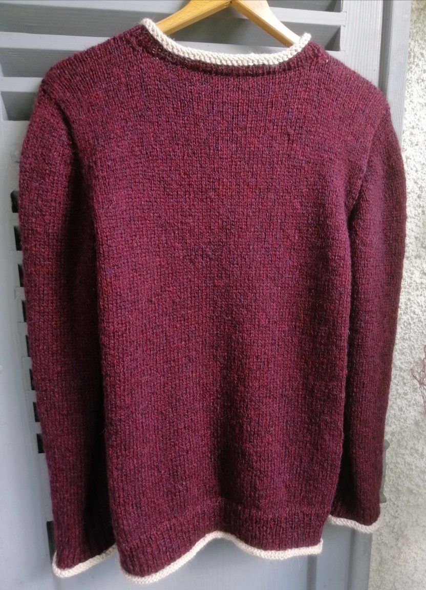 Maglioni & Felpe: Pulli "Crimson" aus Merino/Alpaca  NEU – Nuovo (secondo la descrizione) da Langenthal venduto da Handstrick 1