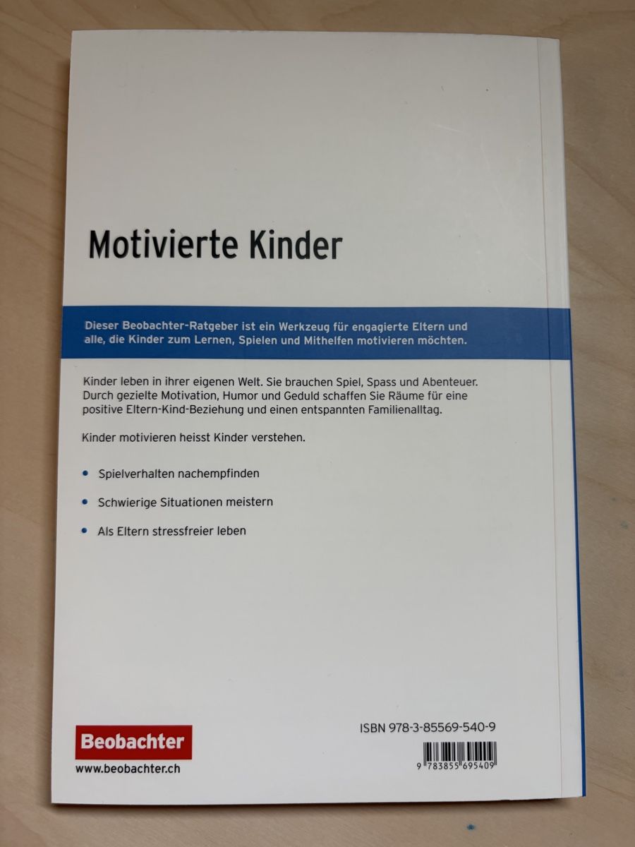 Libri: Beobachter - Motivierte Kinder – Nuovo (secondo la descrizione) da Wohlen AG venduto da Deju1 1
