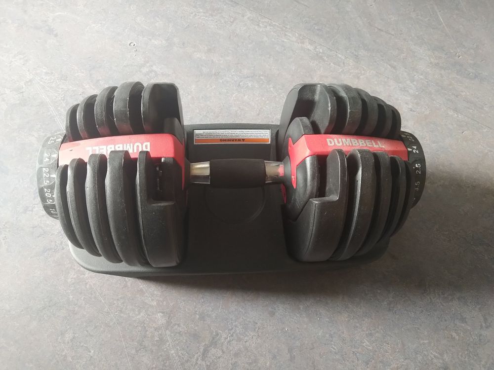 NÜOBELL S 240 Verstellbare Hantel - 2-40kg Mit Schnellverstellung